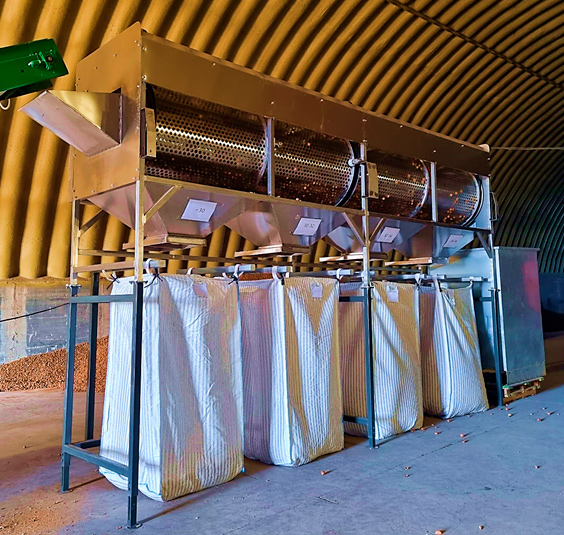 Calibrador de bombo rotativo 1 calibrador de bombo rotativo