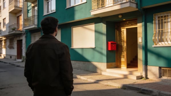 Рабочий стол, символизирующий процедуры банковского счёта и налогового номера для иностранца, недавно прибывшего в Турцию