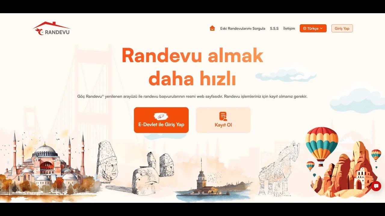 New System: Göç Randevu