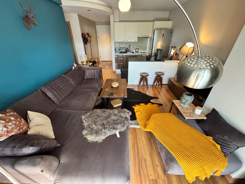 MÜKEMMEL LOKASYONDA 1+1 BÜYÜK TİP ŞEHİR MANZARALI SATILIK DAİRE - 7