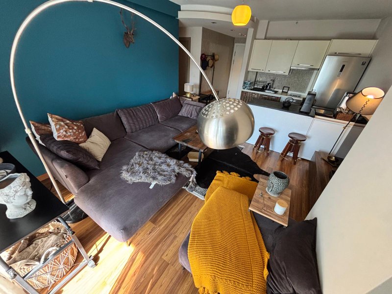 MÜKEMMEL LOKASYONDA 1+1 BÜYÜK TİP ŞEHİR MANZARALI SATILIK DAİRE - 10