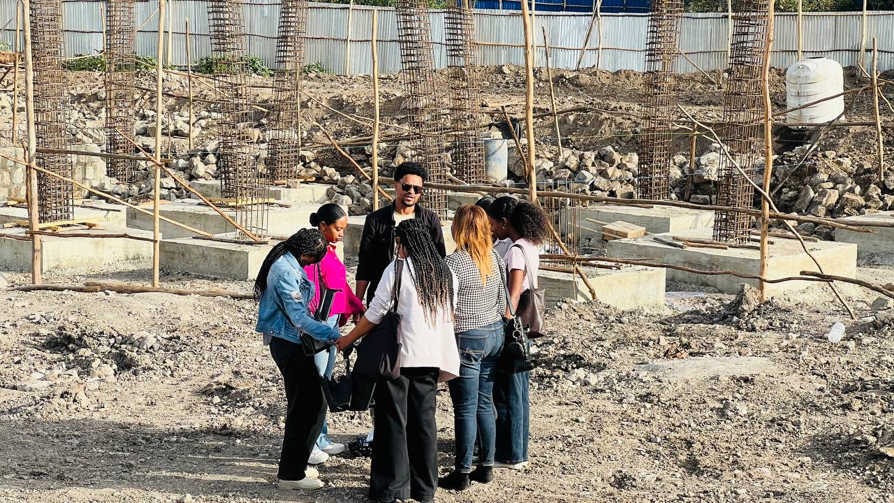 Kingdom Sound All Batch site visit and prayer