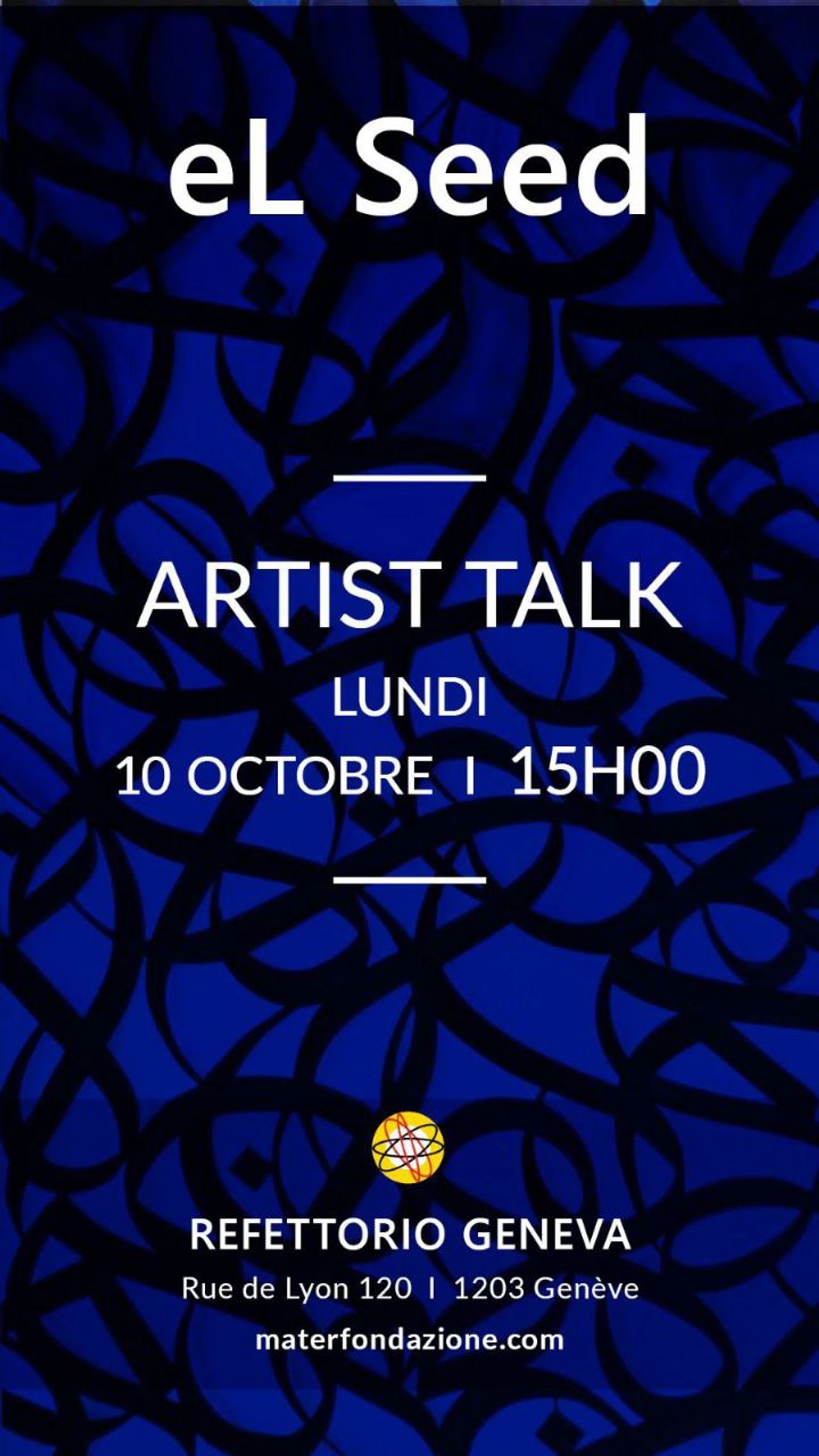 Poster avec les informations