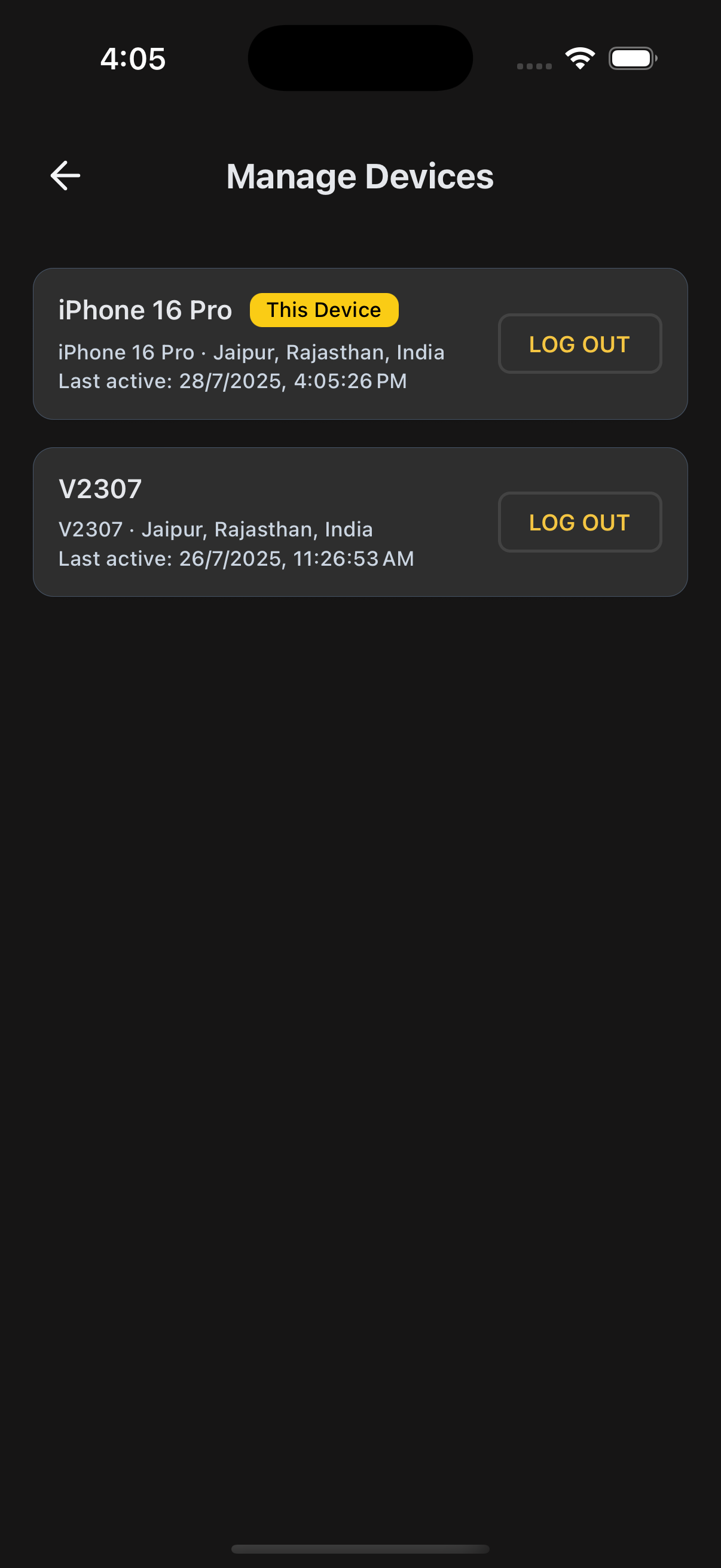 Device Manager Dark Preview