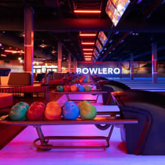 bowling lanes interior — Bowlmor Cupertino, from its own website