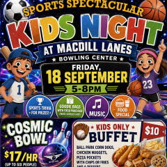 MacDill Lanes Bowling Center, from its own website