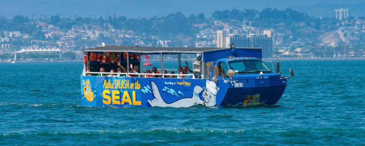 San Diego Seal Tours - Embarcadero, from its own website