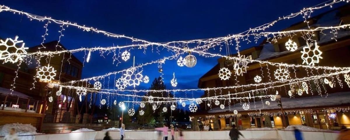 Heavenly Village Ice Rink, from its own website