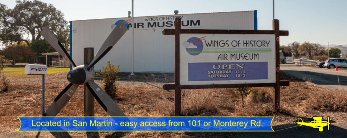 Wings of History Air Museum, from its own website