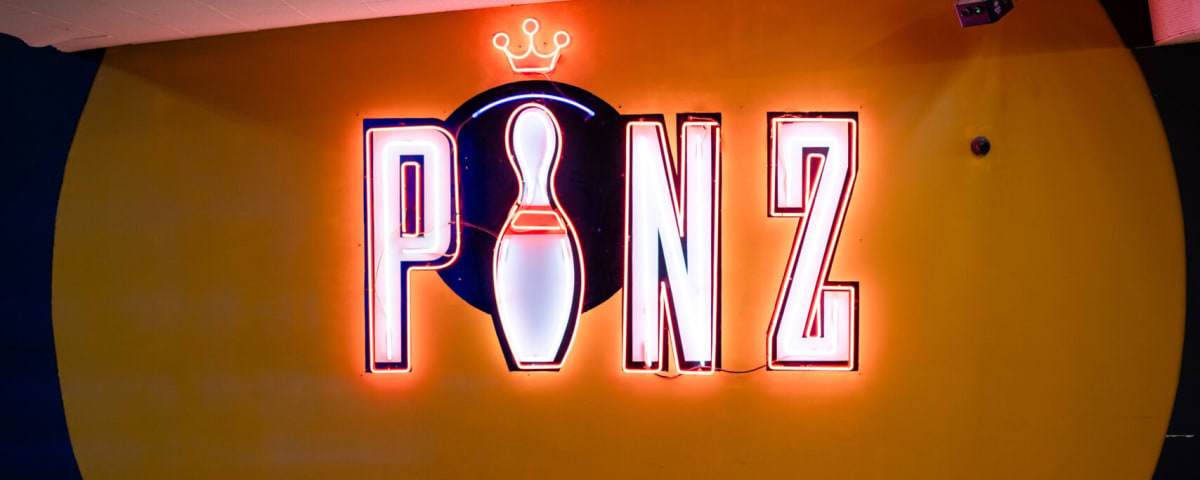 Pinz Bowling Kitchen + Bar, from its own website