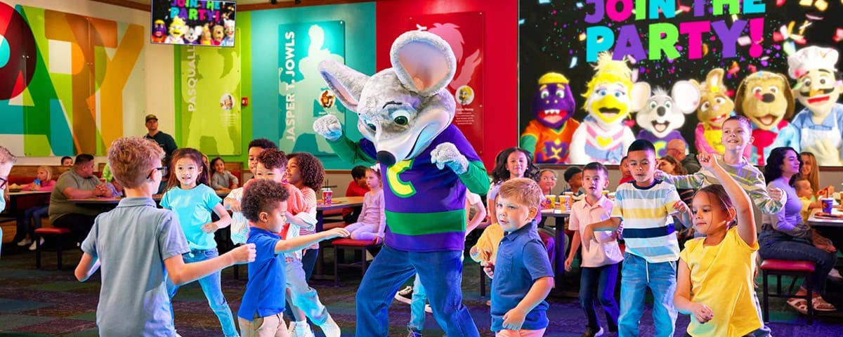Chuck E. Cheese Sacramento, from its own website