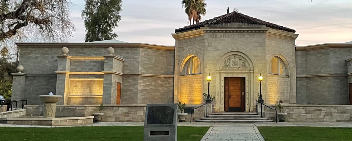 Lincoln Memorial Shrine, from its own website