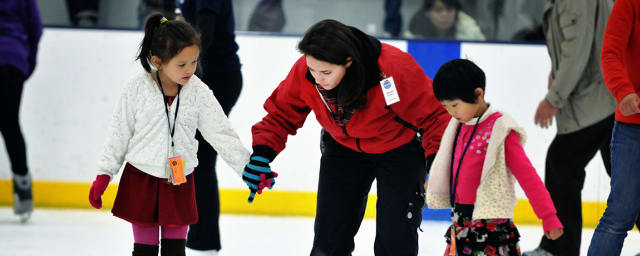 ice skating activity — Pasadena Ice Skating Center, from its own website