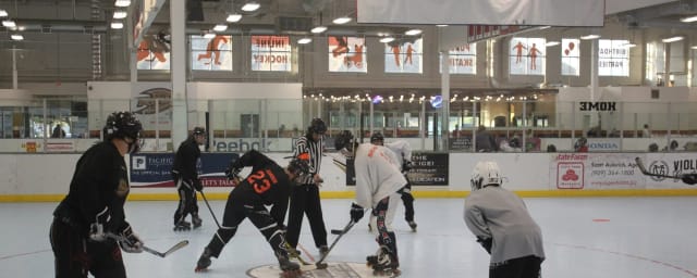 inline hockey action photo — The Rinks Corona Inline, from its own website