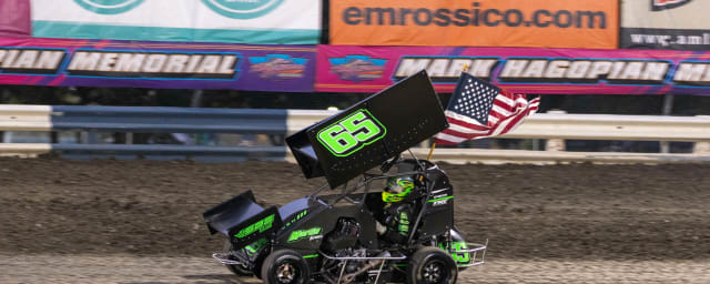 race car on dirt track — Plaza Park Raceway, from its own website