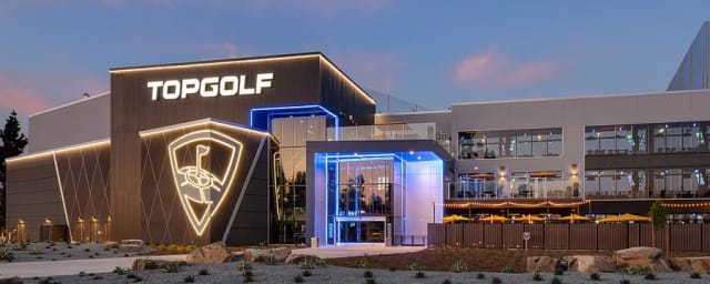 venue exterior photograph — Topgolf Montebello, from its own website