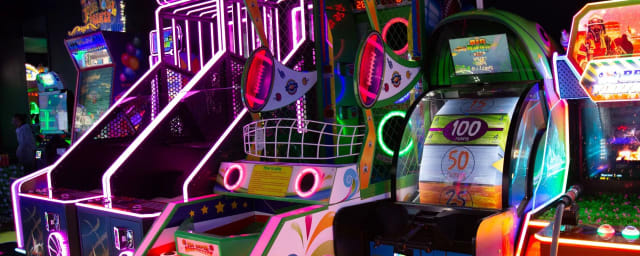 arcade interior with ticket redemption games — Fun Zone Arcade - Folsom, from its own website