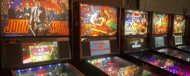 arcade pinball machines — MarTEEnez Minigolf and Arcade, from its own website