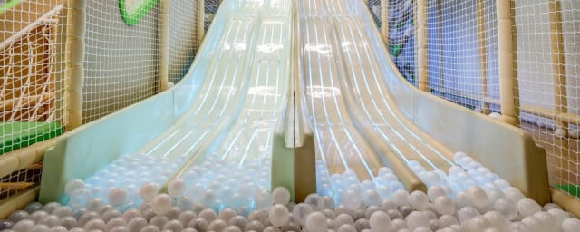 venue interior play equipment — Enchanted Natomas, from its own website