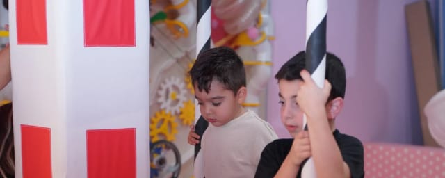 children playing in venue's ball pit/play structure — Enchanted Wonderland, from its own website