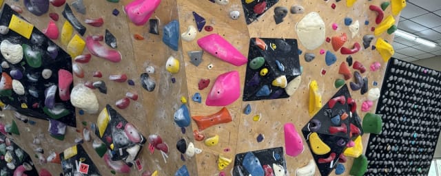 climbing wall — Terrain Park Climbing Center Chico, CA, from its own website