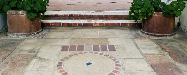 venue architecture/courtyard — Carmel Walks, from its own website