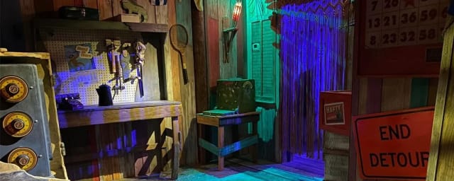 escape room set interior — Clockwise Escape Room Oakland, from its own website