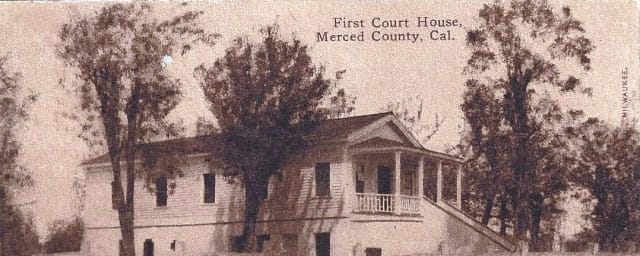historic photograph of the courthouse building — Snelling Courthouse, from its own website