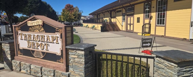 venue exterior photograph — Tehachapi Depot Museum, from its own website