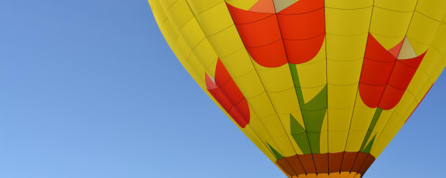 hot air balloon over Lake Tahoe — Lake Tahoe Balloons, from its own website