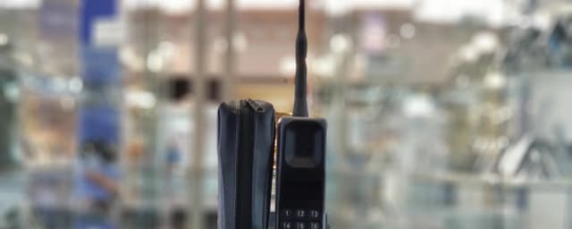 exhibit photograph — IA Cell Phone Museum, from its own website
