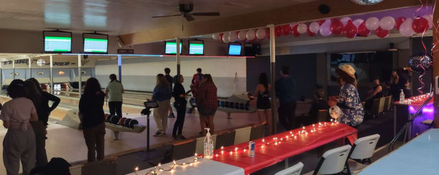 bowling alley interior — Trinity Lanes Family Bowling Alley, from its own website