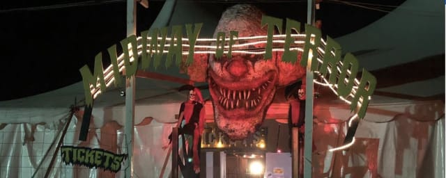 entrance photo — Dead Time Dreams Haunted Attraction, from its own website