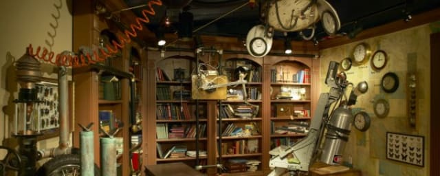 venue interior exhibit — Pennypickle's Workshop, from its own website
