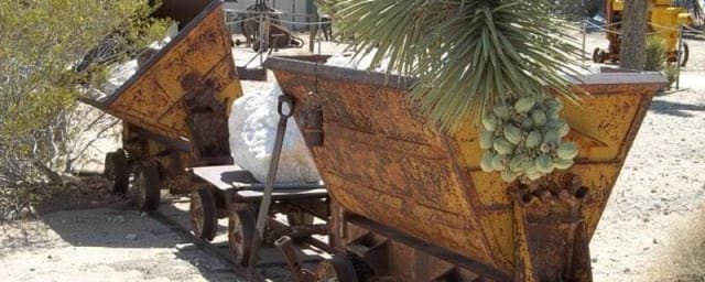 mining exhibit photograph — Lucerne Valley Museum, from its own website