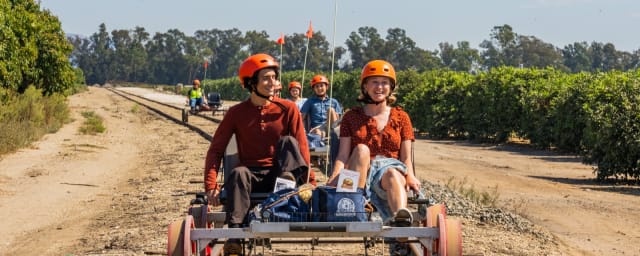 railbike activity photo — The Sunburst Railbikes, from its own website