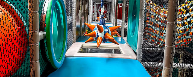 play structure interior — Zebra World, from its own website