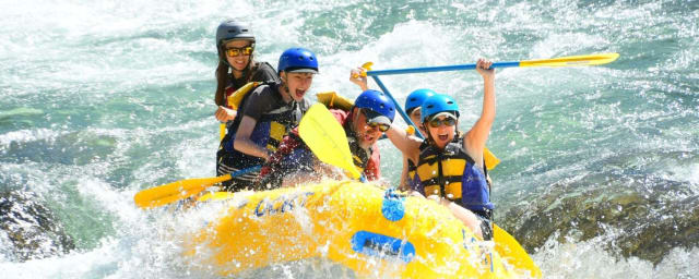 whitewater rafting activity photo — Tahoe Whitewater Tours - Truckee River, from its own website