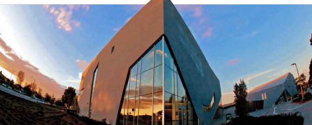 exterior building photograph — Vincent Price Art Museum, from its own website