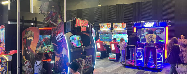 arcade interior photograph — Joystick Gaming Lounge, from its own website