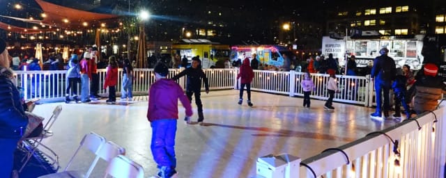 ice skating rink activity — SPARK Gardens, from its own website