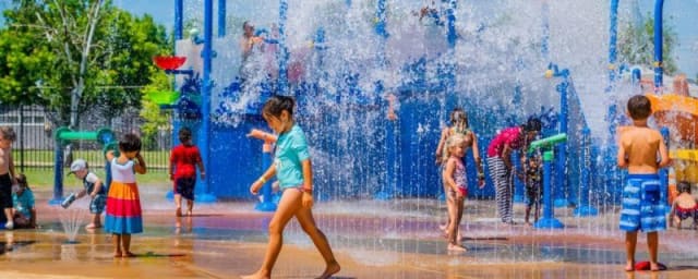splash park photo — White Rock Splash Park, from its own website