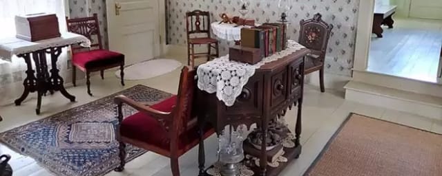 period room interior — Sikes Adobe Historic Farmstead, from its own website
