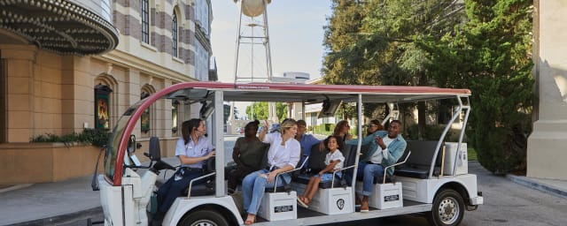 tour vehicle photograph — Visit Burbank, from its own website