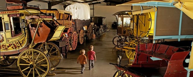 museum exhibit interior — Angels Camp Museum, from its own website