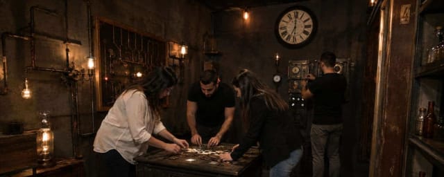 escape room activity — Boggled Escape Rooms, from its own website