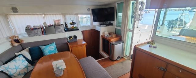 boat interior photo — WayPoint Adventures, from its own website