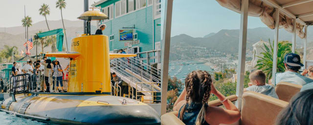 venue photograph — Submarine & Land Tours -Catalina Adventure Tours, from its own website