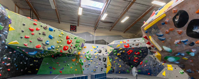 Hangar 18 Indoor Climbing Gym - San Clemente, from its own website