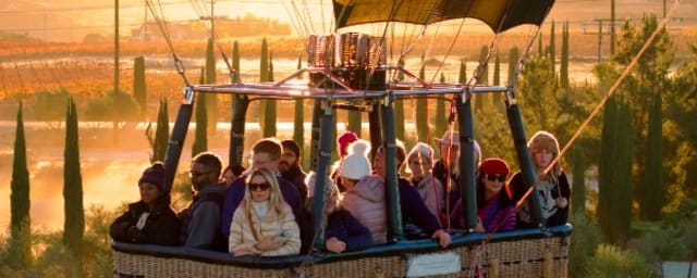 Grape Escape Balloon Adventures, from its own website